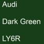 Preview: Audi, Dark Green, LY6R.